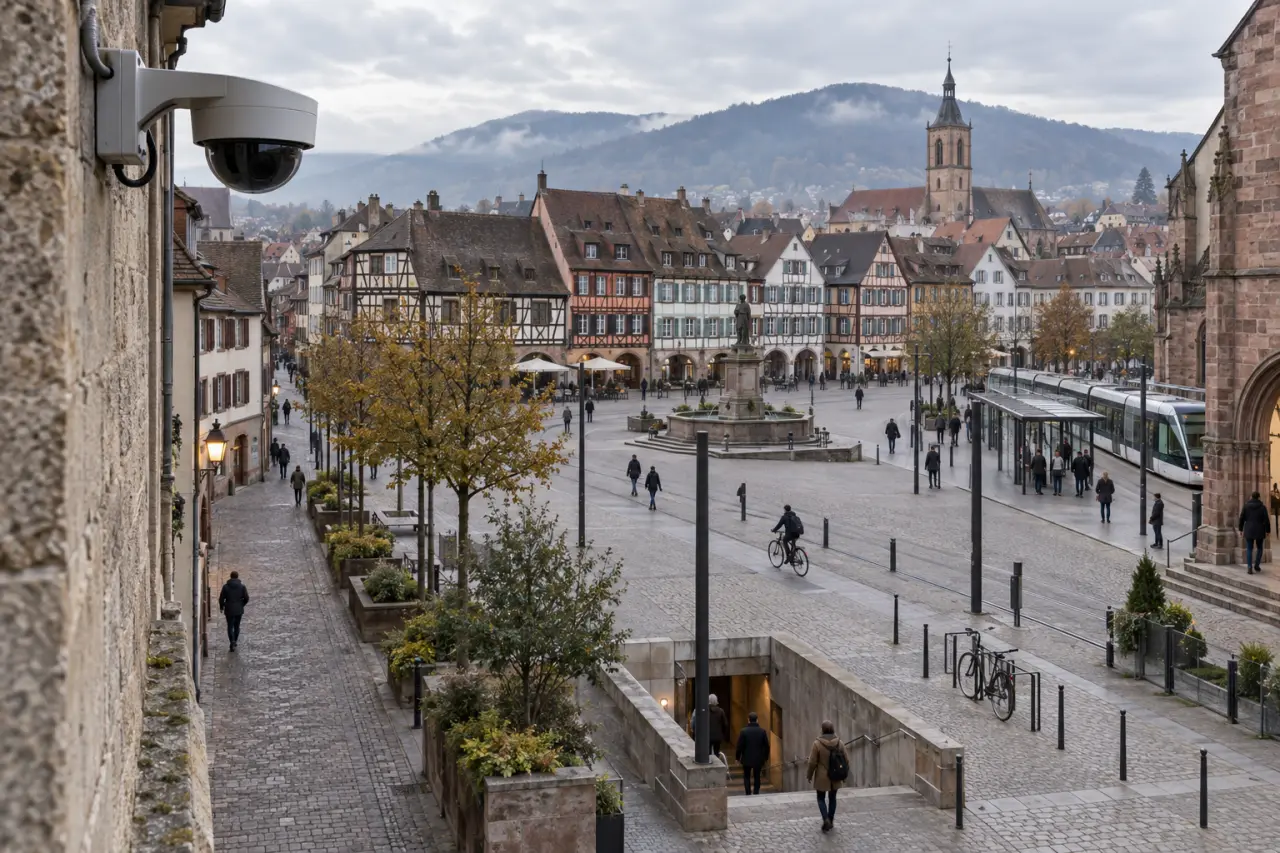 Caméra de surveillance en Alsace : couvrir les zones sensibles sans multiplier les équipements