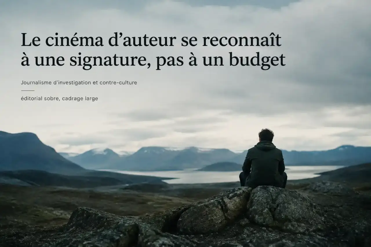 Le cinéma d’auteur se reconnaît à une signature, pas à un budget