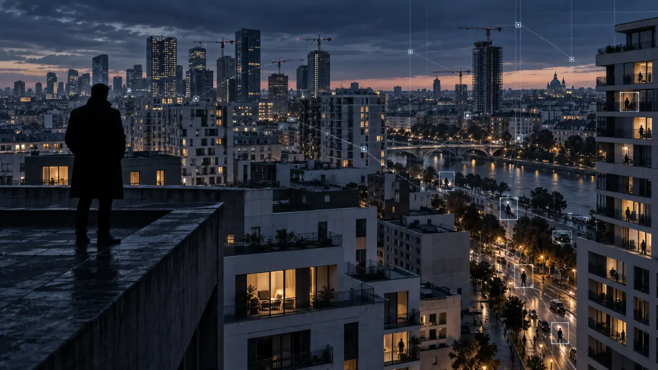 Immobilier sous algorithme, architecture brutaliste et caméras