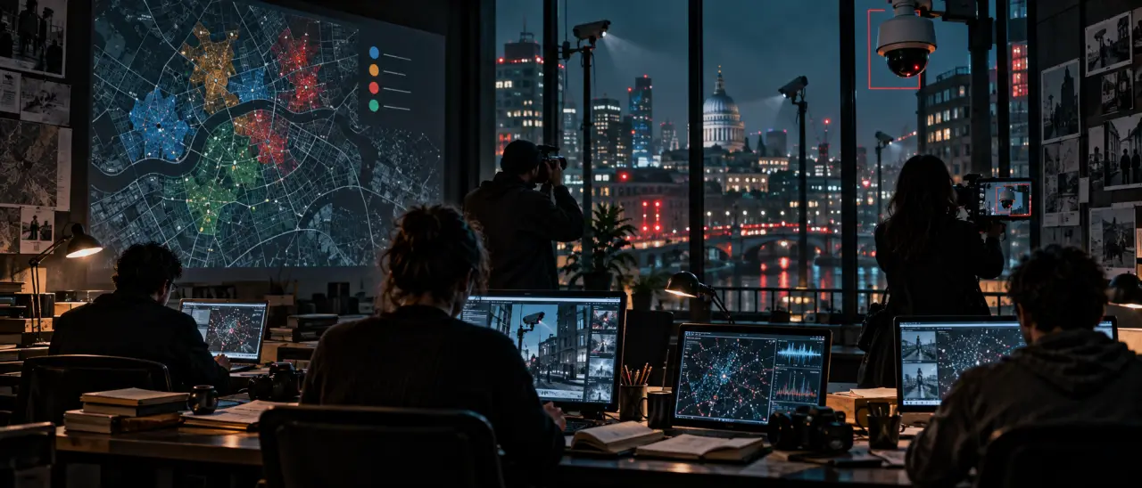 Surveillance under Surveillance : voir les caméras et comprendre les couleurs de la carte